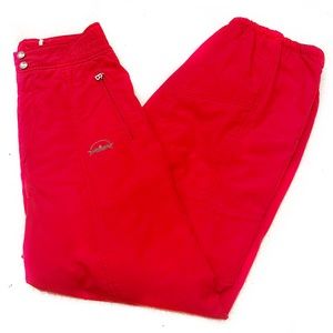 Bogner Ski Snow Pants Winter Outdoor Red Vintage High Rise